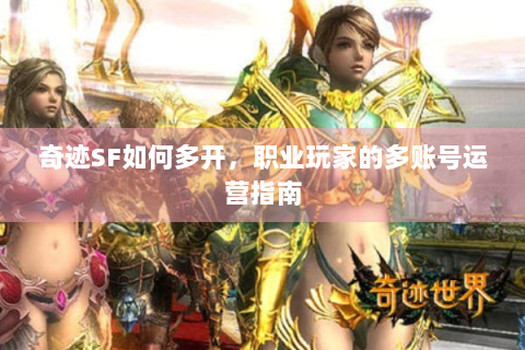 奇迹SF如何多开，职业玩家的多账号运营指南