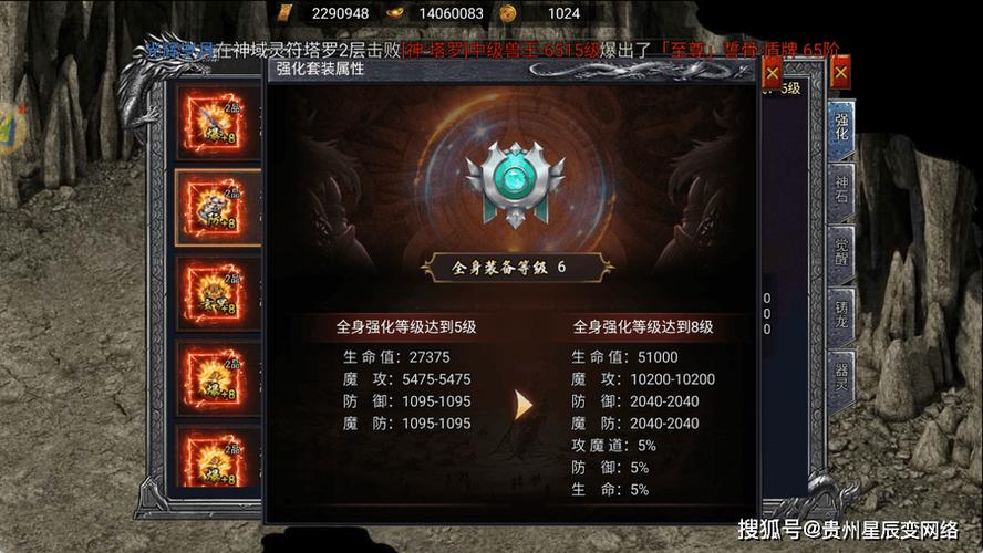 奇迹私服强化_奇迹强化装备_奇迹强化套装大全