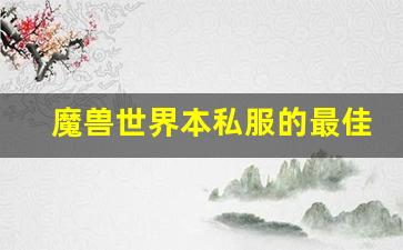 魔兽世界本私服的最佳选择与玩法解析